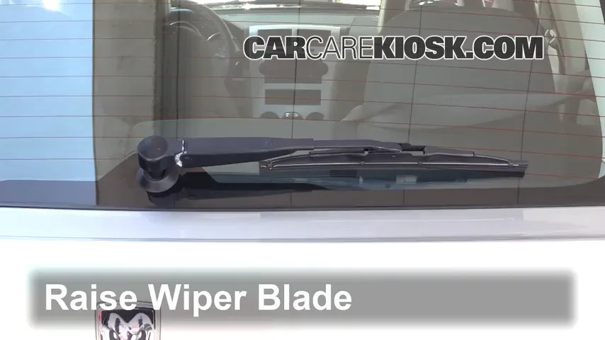 2007 Dodge Caliber SXT 2.0L 4 Cyl. Windshield Wiper Blade (Rear) Replace Wiper Blade